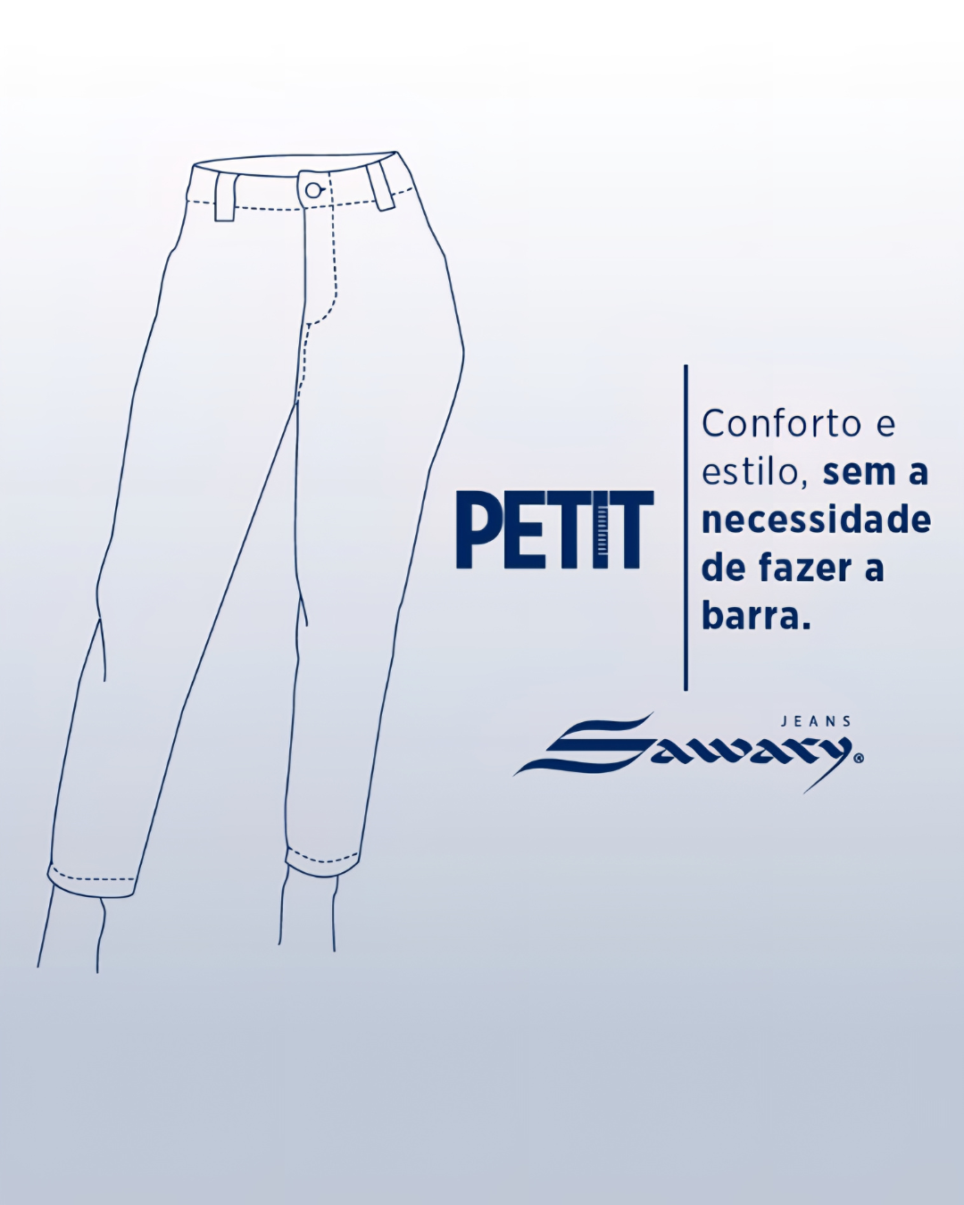 Calça Sawary Jeans Petit