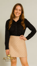 Saia Vermelha Social Estilosa