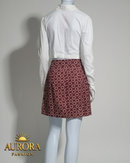 Saia Vermelha Social Estilosa