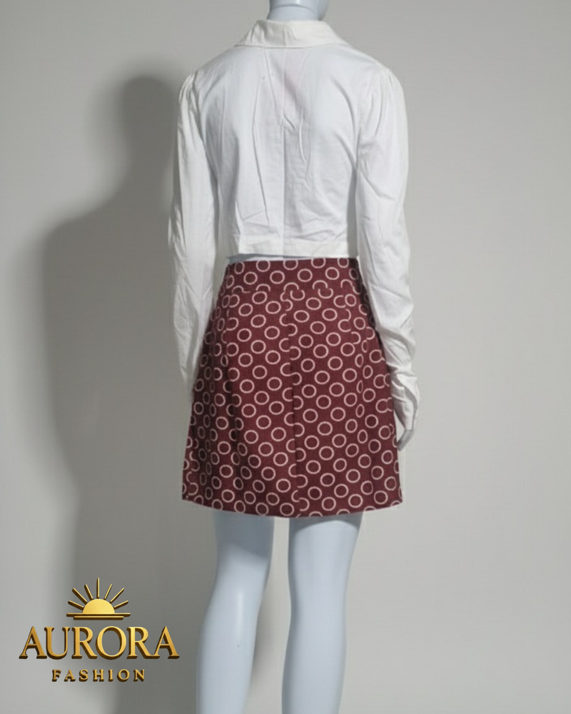 Saia Vermelha Social Estilosa