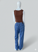 Calça Sawary Jeans Reta