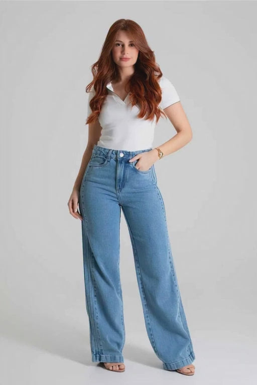 Calça Wide Leg